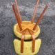 4 vintage moumoutes chairs