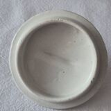 Covered sugar bowl half-porcelain Lunéville Keller and Guerin A587