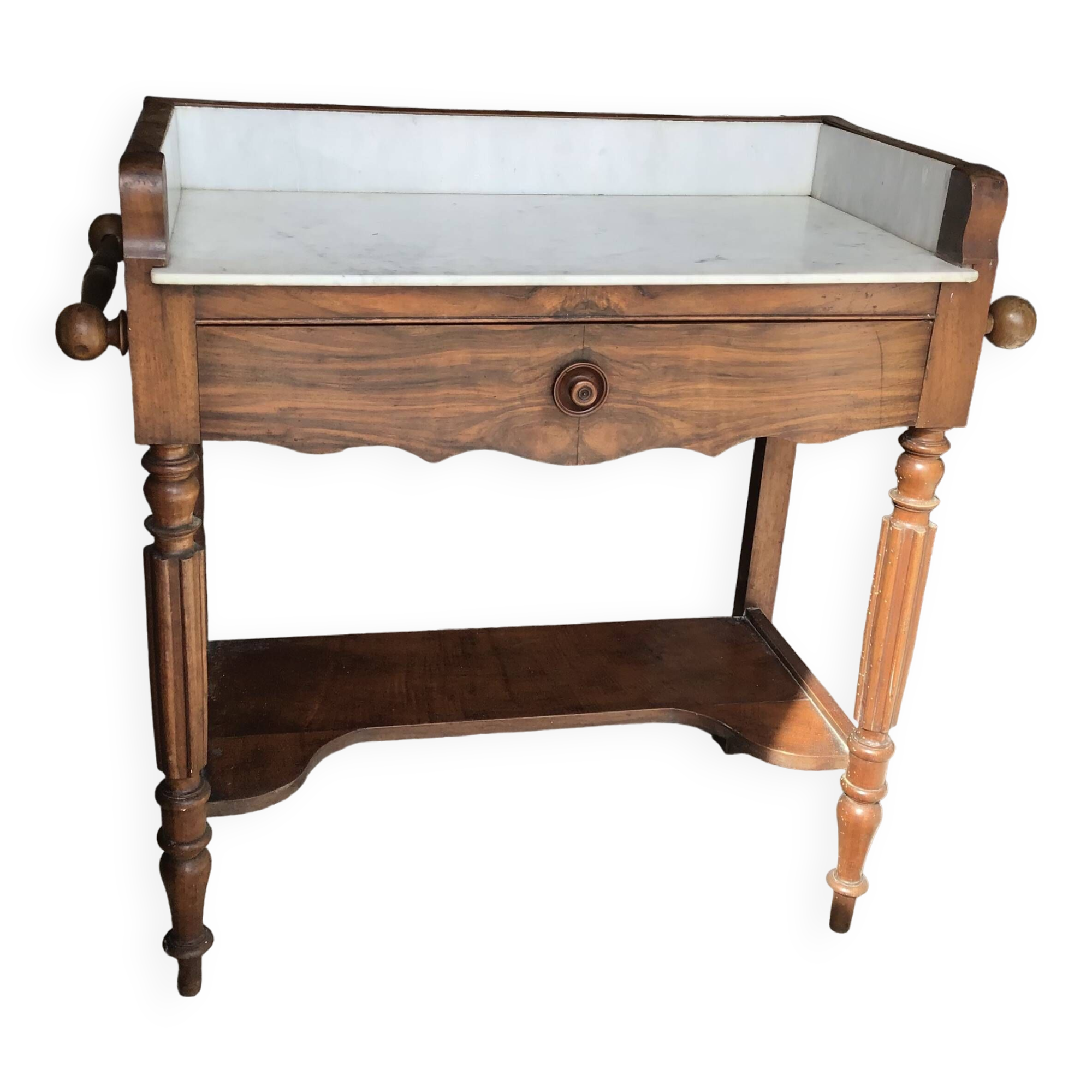 Bathroom furniture, dressing table, marble top