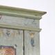 Cabinet de mariage peint, art populaire de ferme, 1794