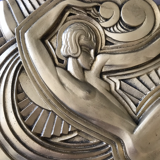 Low relief art deco folies bergères