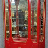 Importante Bibliothèque époque Art Déco en bois laqué et bronze doré