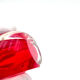 Paire de Vases Soliflores Sommerso en Cristal Taillé - Murano  1960
