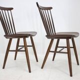 Set of Two Scandinavian Style Dinning Chairs, 1960s
