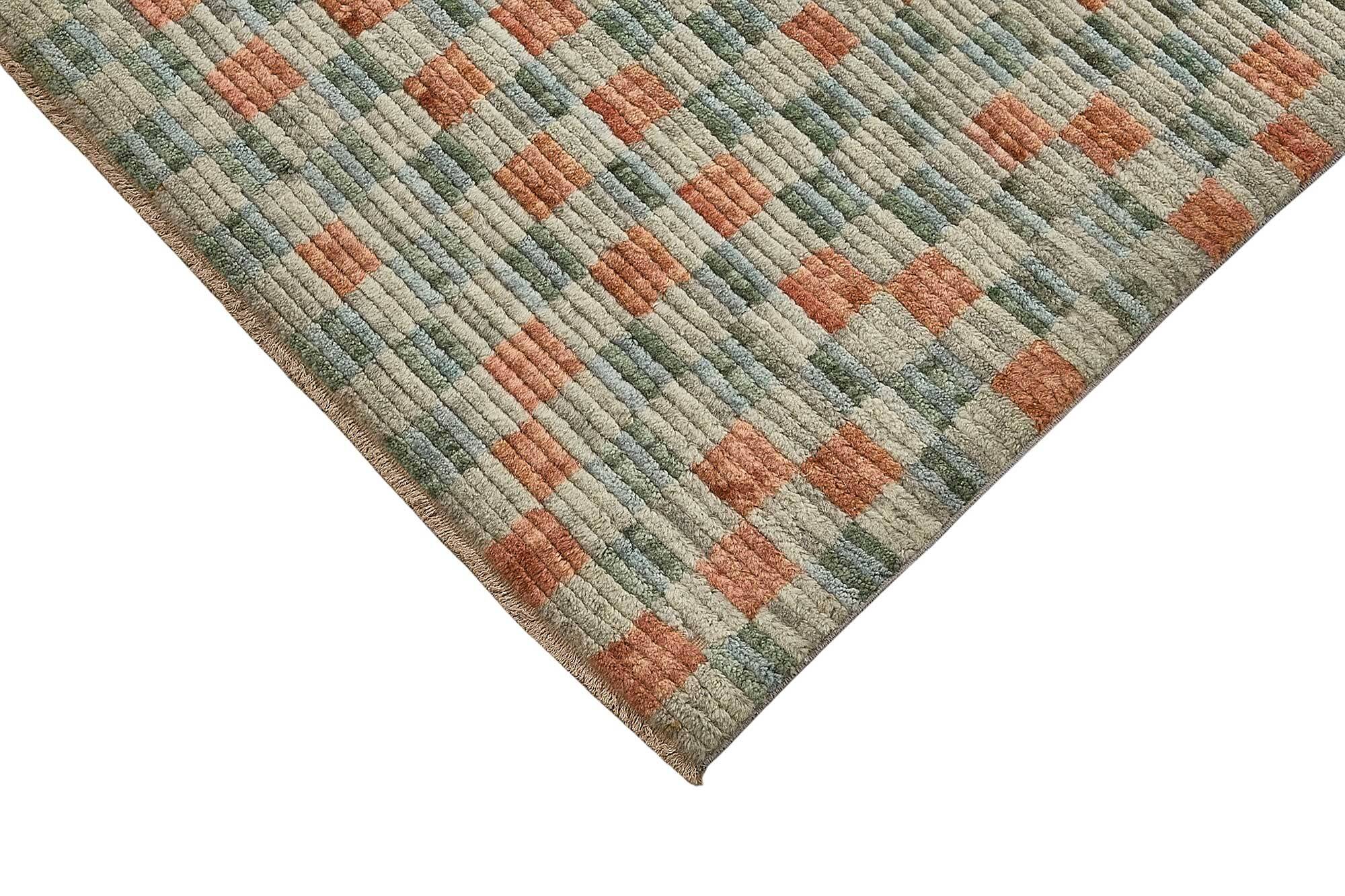 Turkish Handcrafted Loom Oushak Rug 197 cm x 300 cm