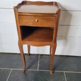Louis XV style bedside table in cherry wood