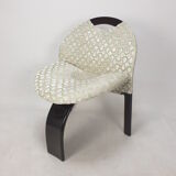 Set of 4 Giovanni Offredi Sail chairs by Saporiti Italy 1973