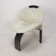 Ensemble de 4 chaises Giovanni Offredi Sail par Saporiti Italie 1973