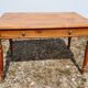 Table ou bureau avec 1 tiroir patine caramel