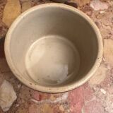 Berry pottery water butter dish