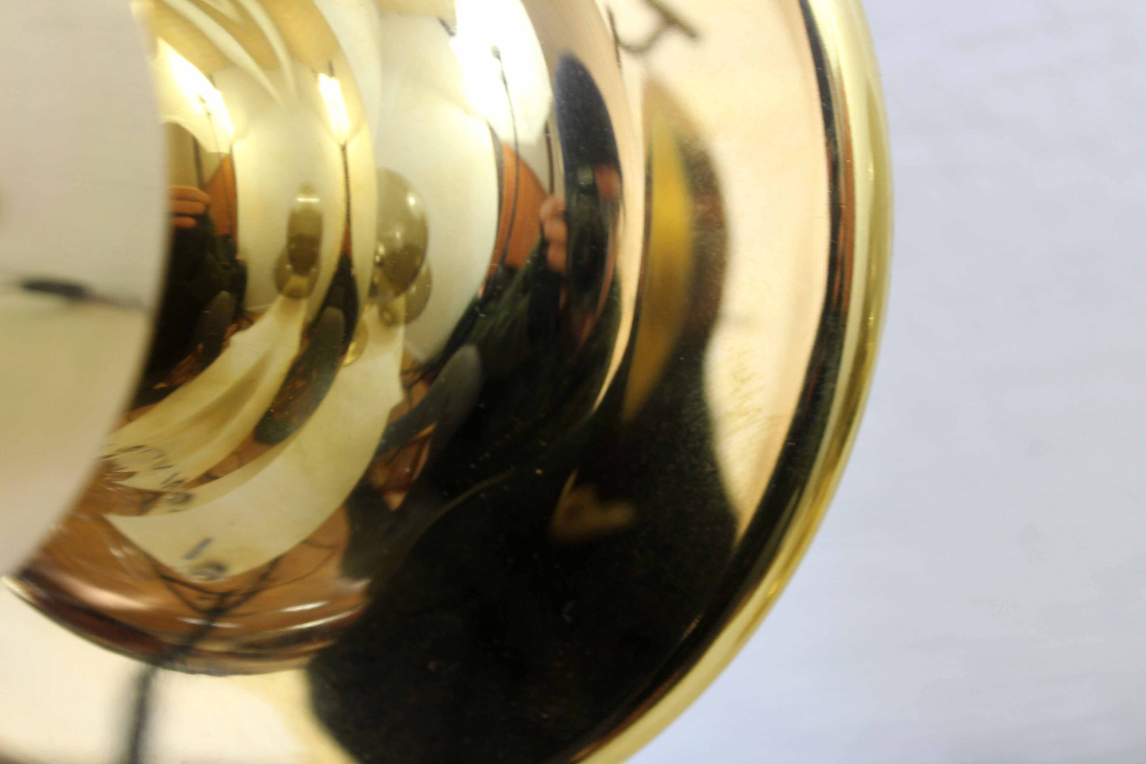 Pair of Space Age smoked glass lamps 1970