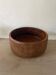 Vintage teak coupe salad bowl