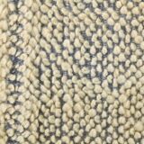 8x10 Blue & Beige Large Vintage Kilim Rug, 250x298Cm