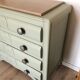 Commode Art Déco couleur vert fumé