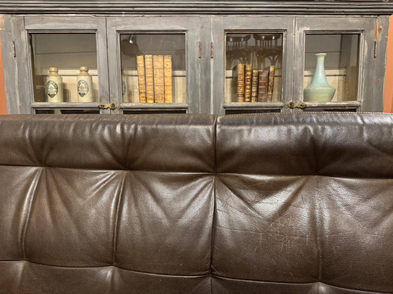 Vintage leather sofa