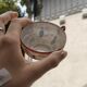 Vintage Japanese tea/coffee service, egg shell porcelain & enamels for 5 people.