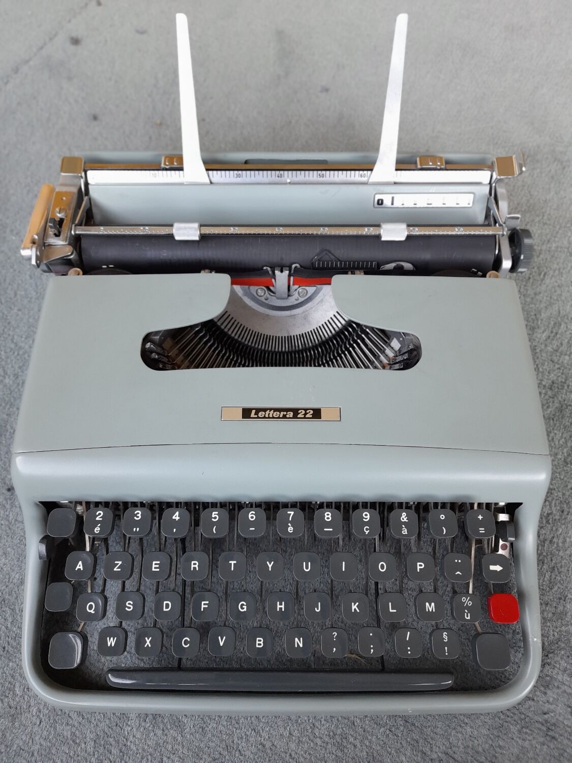 Machine à écrire vintage