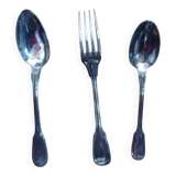 Set De Couverts En Argent - Argenterie