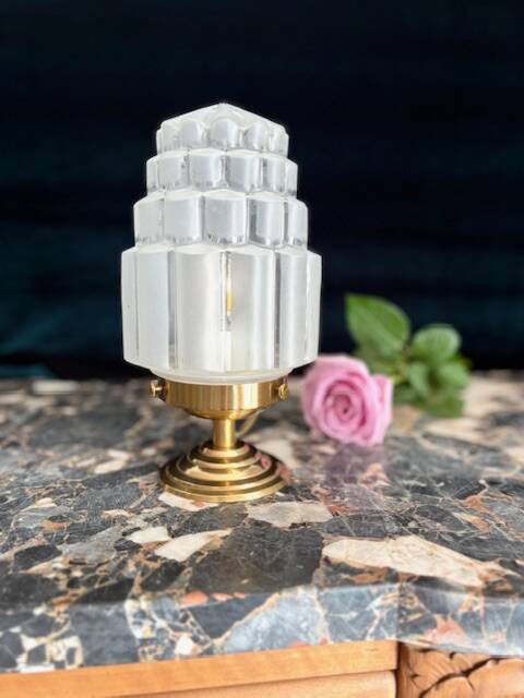 Small Art Deco Skyscraper Lamp