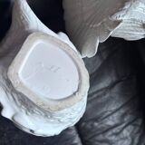 Pair of vintage Regency Italian Dove plant pots