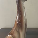 Glazed ceramic cat from the 70s