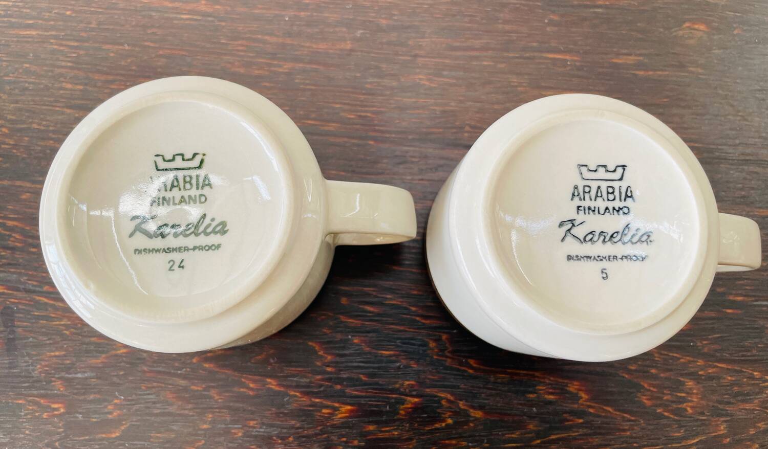 Service à café vintage Arabia Finland – an