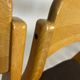 6 oak chairs by Henning Kjaernulf dining chair vintage Danish