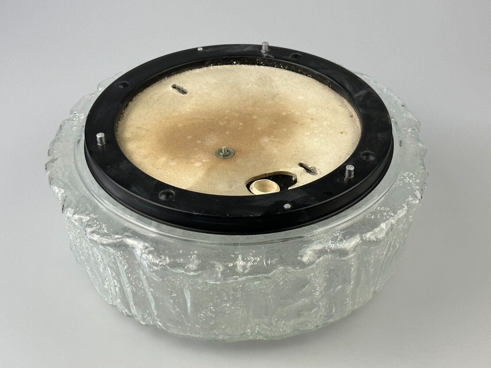 60s 70s ceiling lamp Glashütte Limburg Germany Plafoniere Space Age