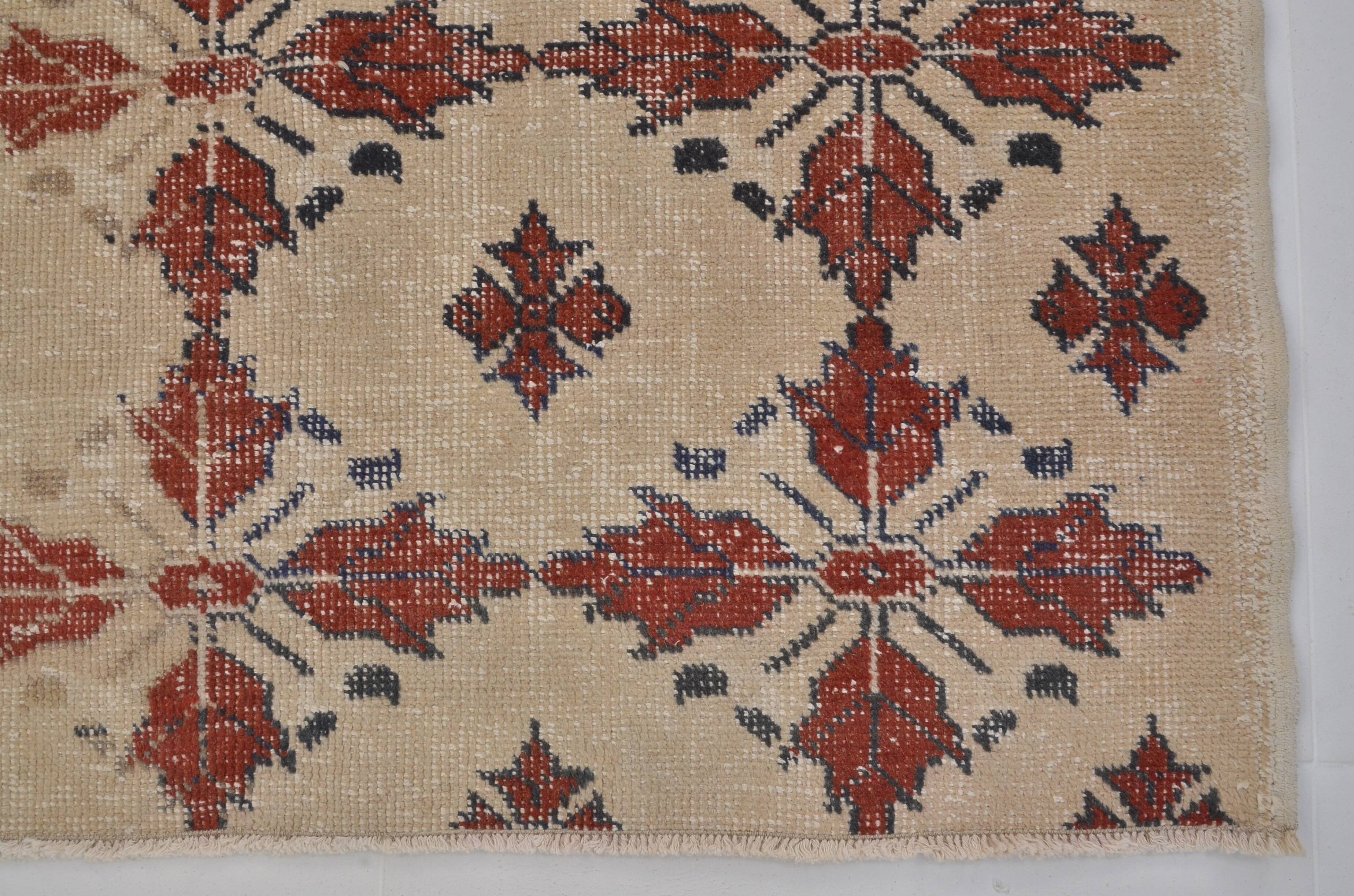 Red & Tan Anatolian Rug sku 2450.