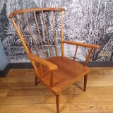 Vintage Baumann fan armchair