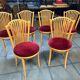 Set of 6 bistro chairs