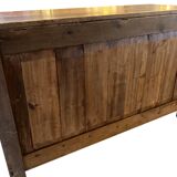 Vintage Regency elm hunting buffet