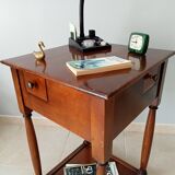 Vintage mahogany side table 50s