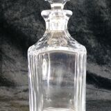 Carafe a whisky in crystal from Baccarat modele harcourt signed