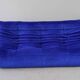 Togo three-seat sofa in blue velvet by Michel Ducaroy for Ligne Roset