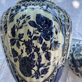 Delftware vase by Boch Royal Sphinx
