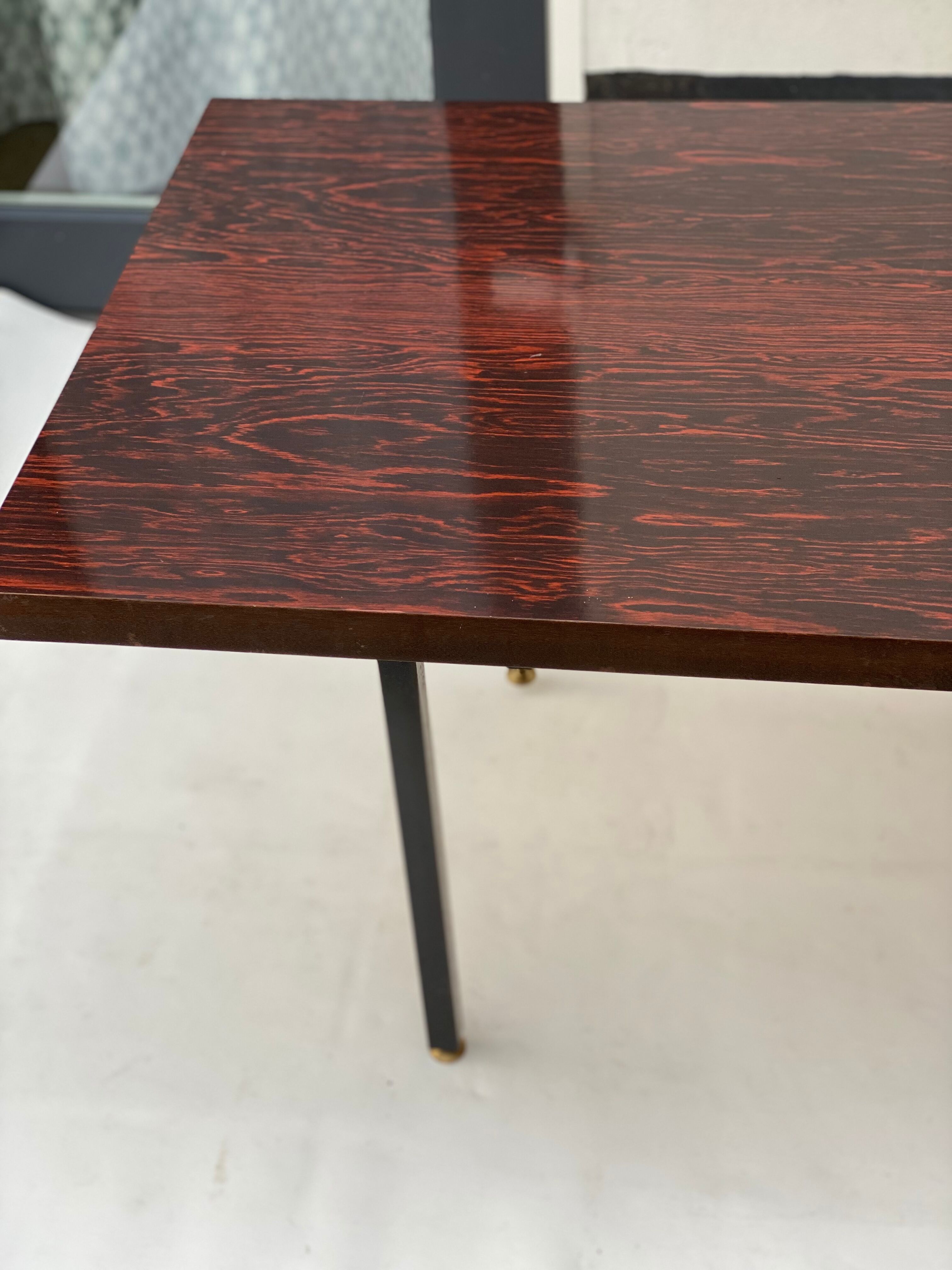 Large Rosewood Veneer Coffee Table