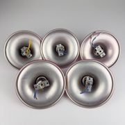 Mid-century modern Italian wall light by Targetti Sankey, 1970s.