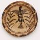 Ancient Berber dish from Kabylie featuring a bird, early 20th century.