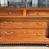 Antique chest of drawers on top