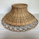 Large wicker rattan sun basket