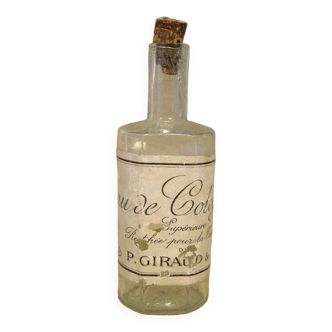 Old eau de cologne bottle bottle Giraud & Cie Paris perfume