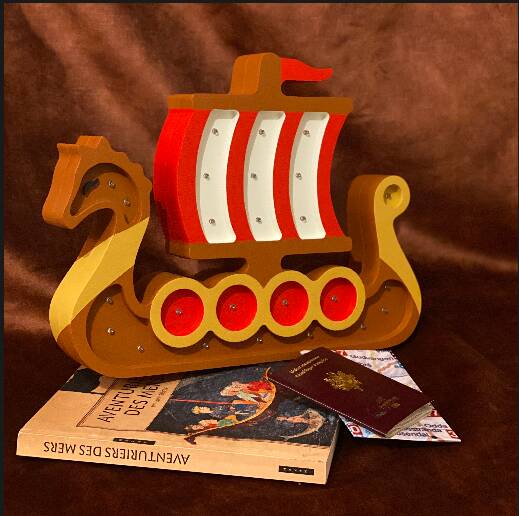 Longships night light - Norwegian craftsmanship