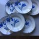 Set of 6 deep plates, Simone Moulin des Loups model