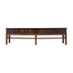 Walnut console, Danish design, 1960s, production Denmark