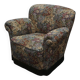 Designer club armchair, 1940s.