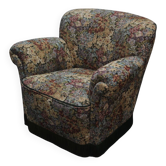 Designer club armchair, 1940s.