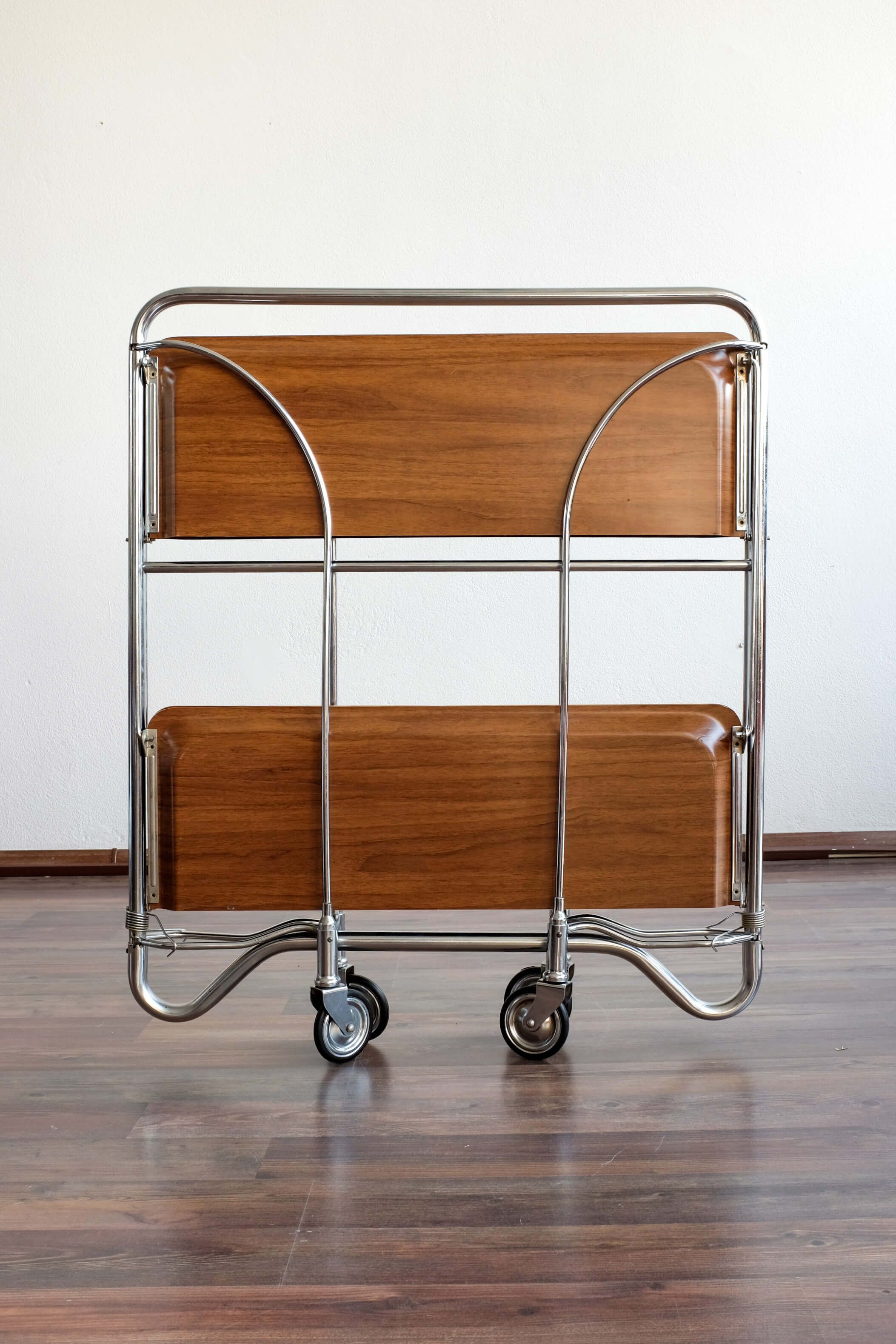 Folding serving trolley "Dinett" by Bremshey, Germany, 1960