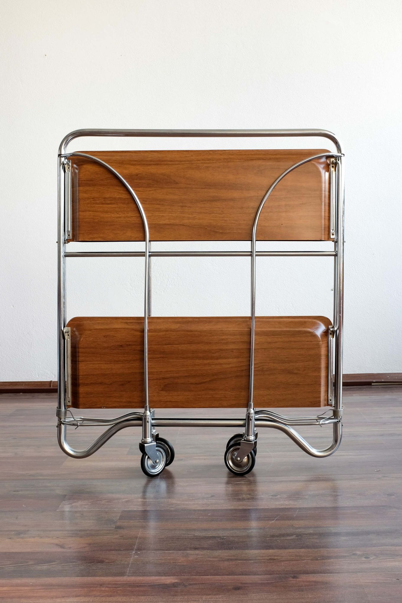 Desserte pliante "Dinett" par Bremshey, Allemagne, années 1960