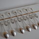 12 tablespoons metal argente orfevre frionnet francois